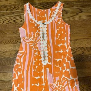 Lilly Pulitzer for Target Giraffe shirt dress